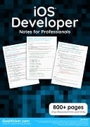 iOS Developer Notes for Professionals