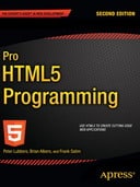 Pro HTML5 Programming