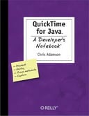 Free Java Book: QuickTime for Java: A Developer's Notebook